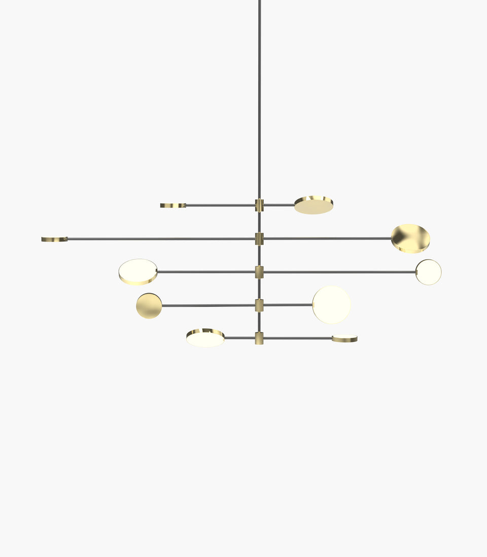 Motion S 23—12 Five-tiered Light Pendant