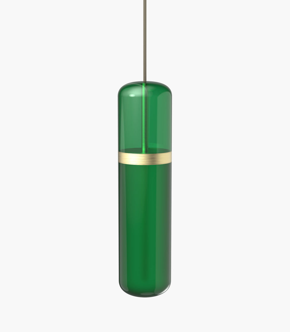 S36-01 Green Pill Light Pendant