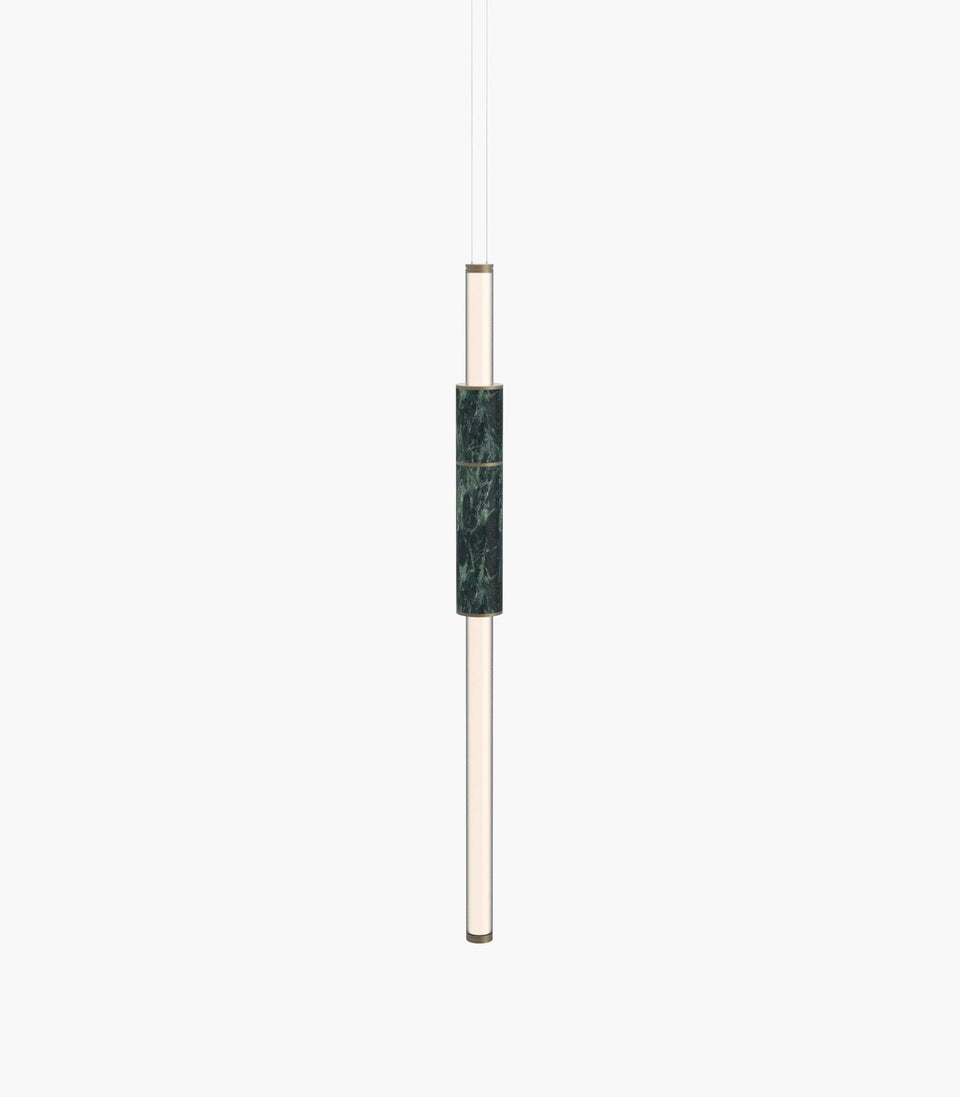 Light Pipe S 58—02 Green Burnished Brass