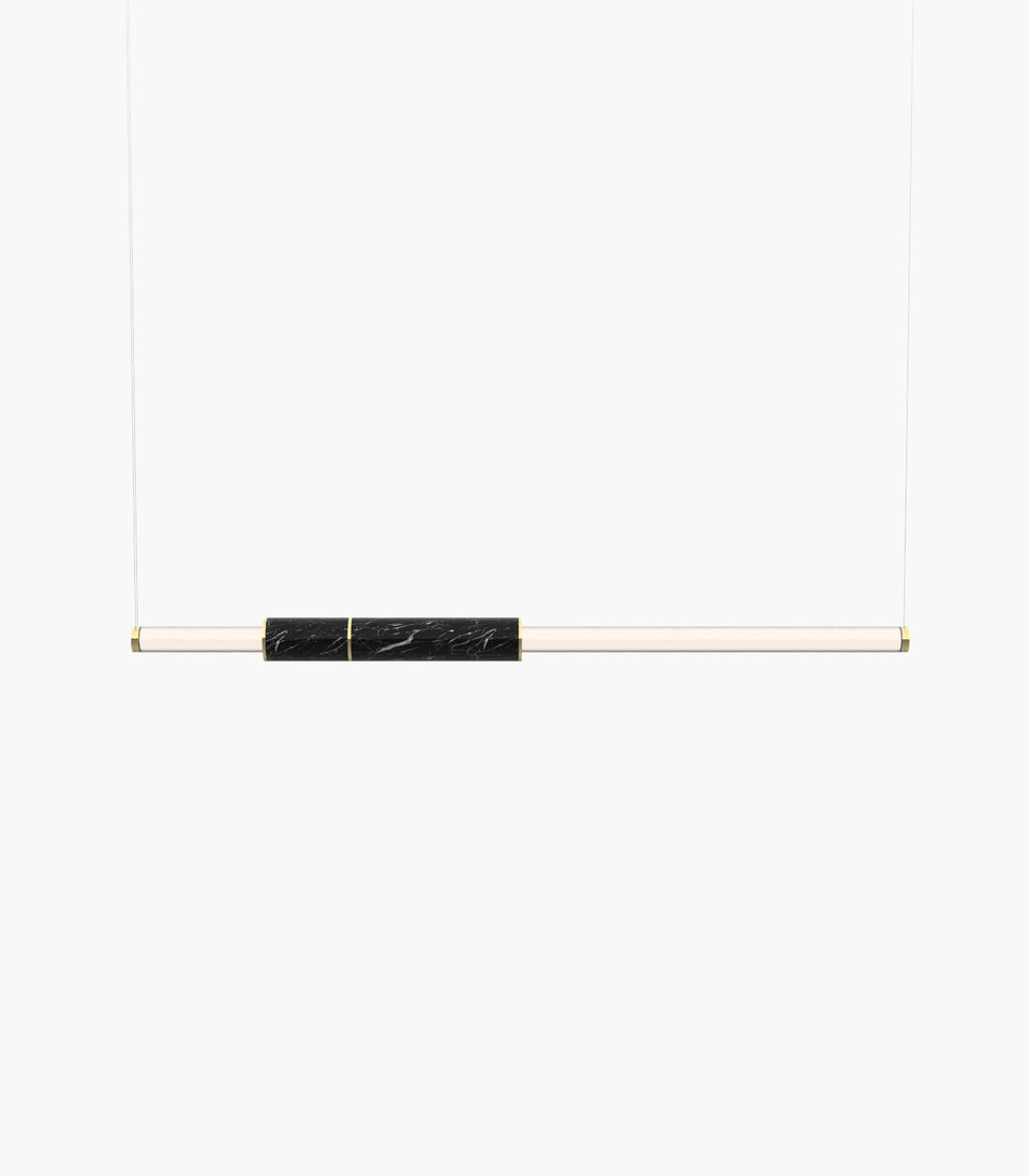 Light Pipe S 58—03 Black Brass Pendant