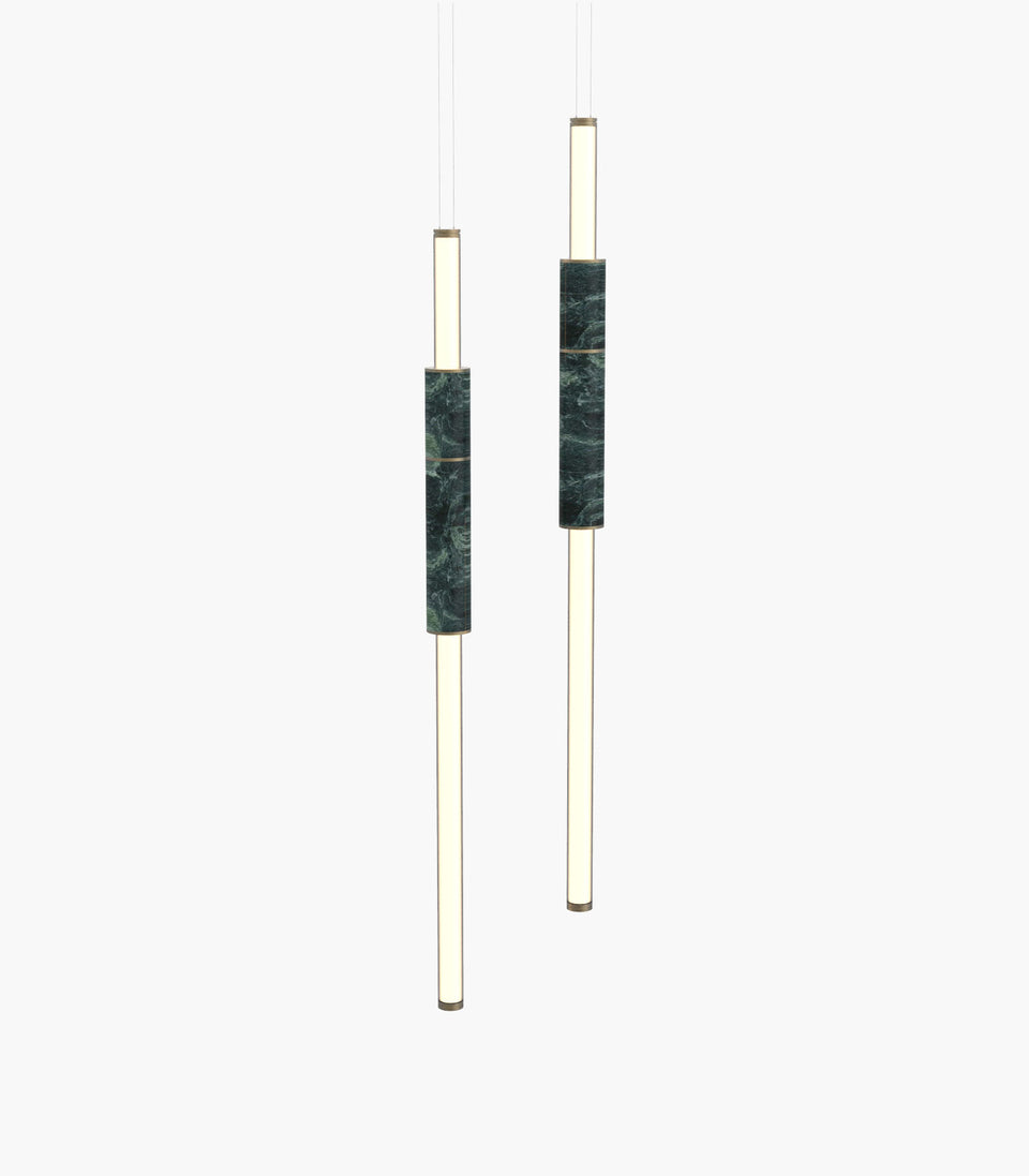 Light Pipe S 58—06 Green Burnished Brass 