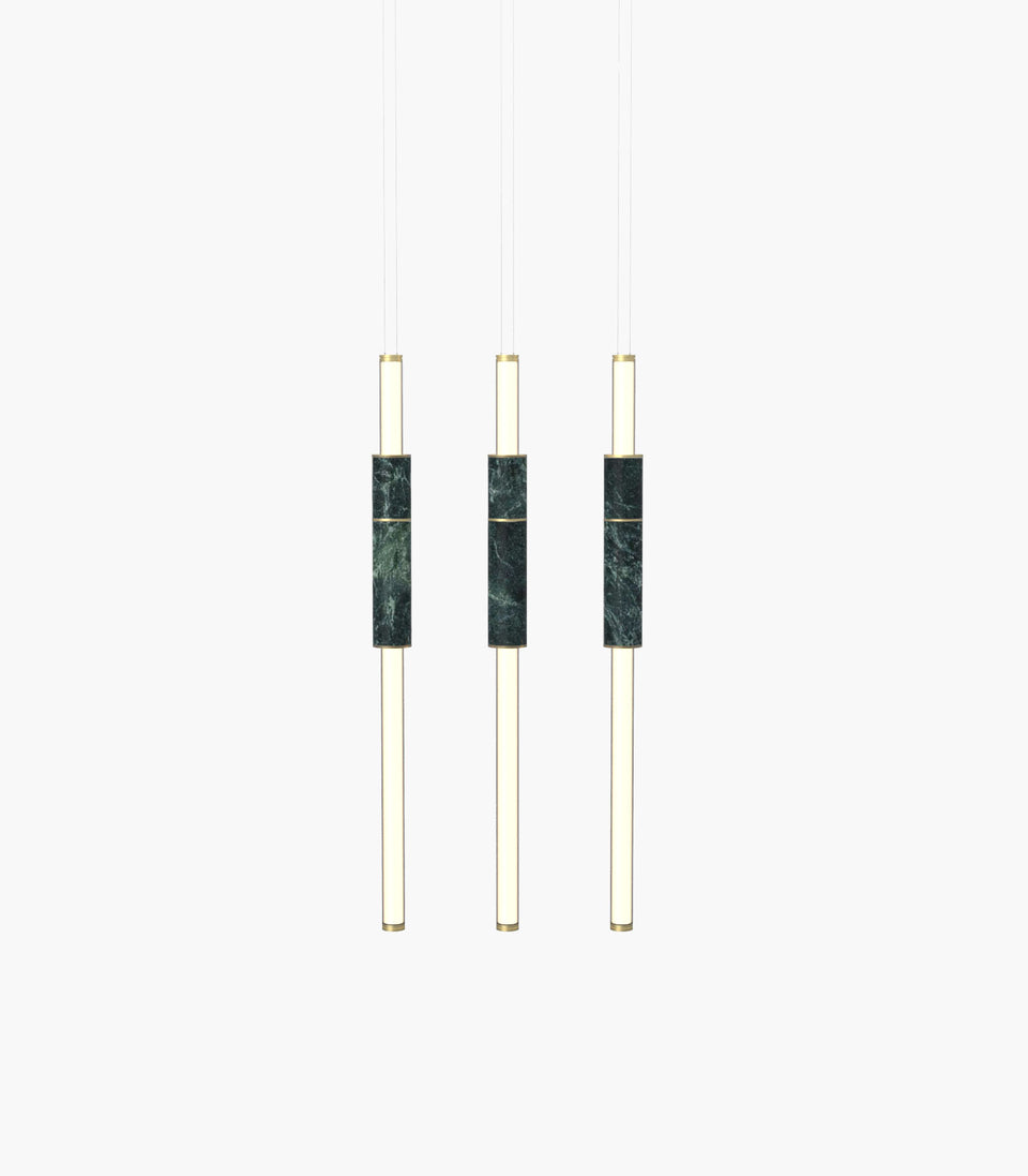 Light Pipe S 58—14 Green Marble Designer Lights