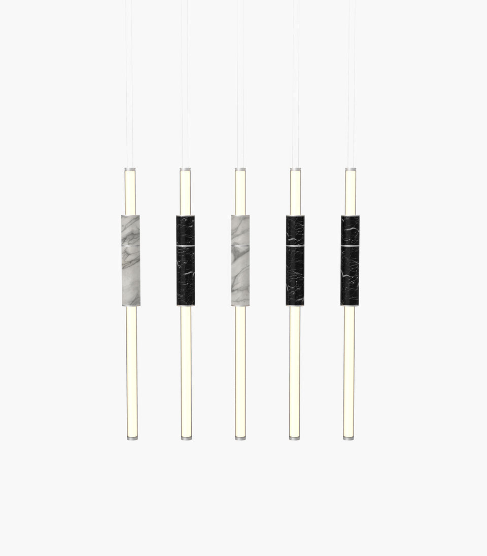 Light Pipe S 58—15 Designer Marble Lights