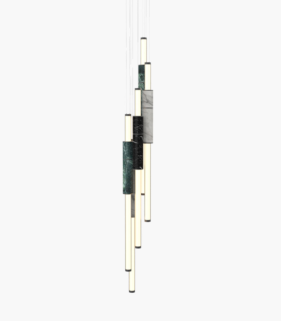 Light Pipe S 58—17 Marble Designer Pendants