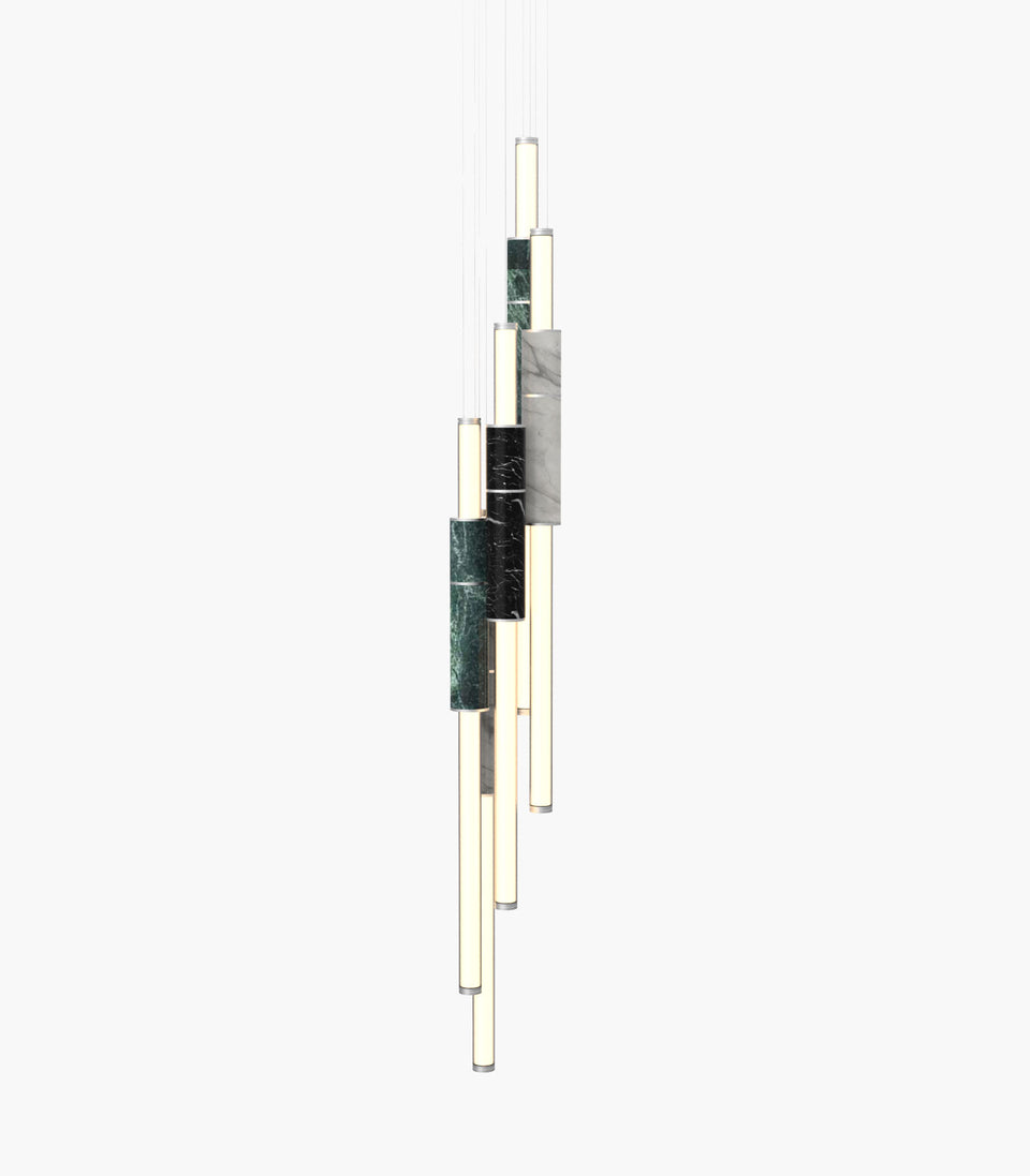 Light Pipe S 58—17 Marble Contemporary Lights