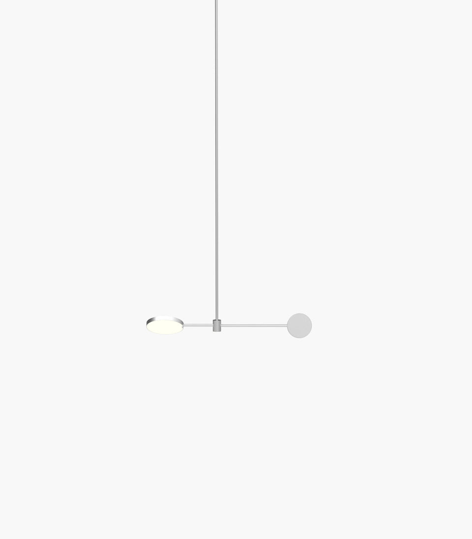 Motion S 23—01 Light Pendant in Silver Anodised Finish