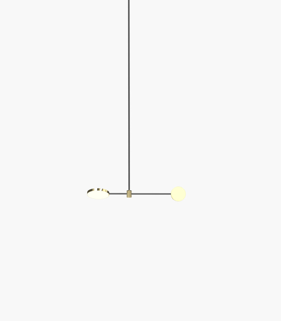 Motion S 23—01 Modern Light with Brass Details