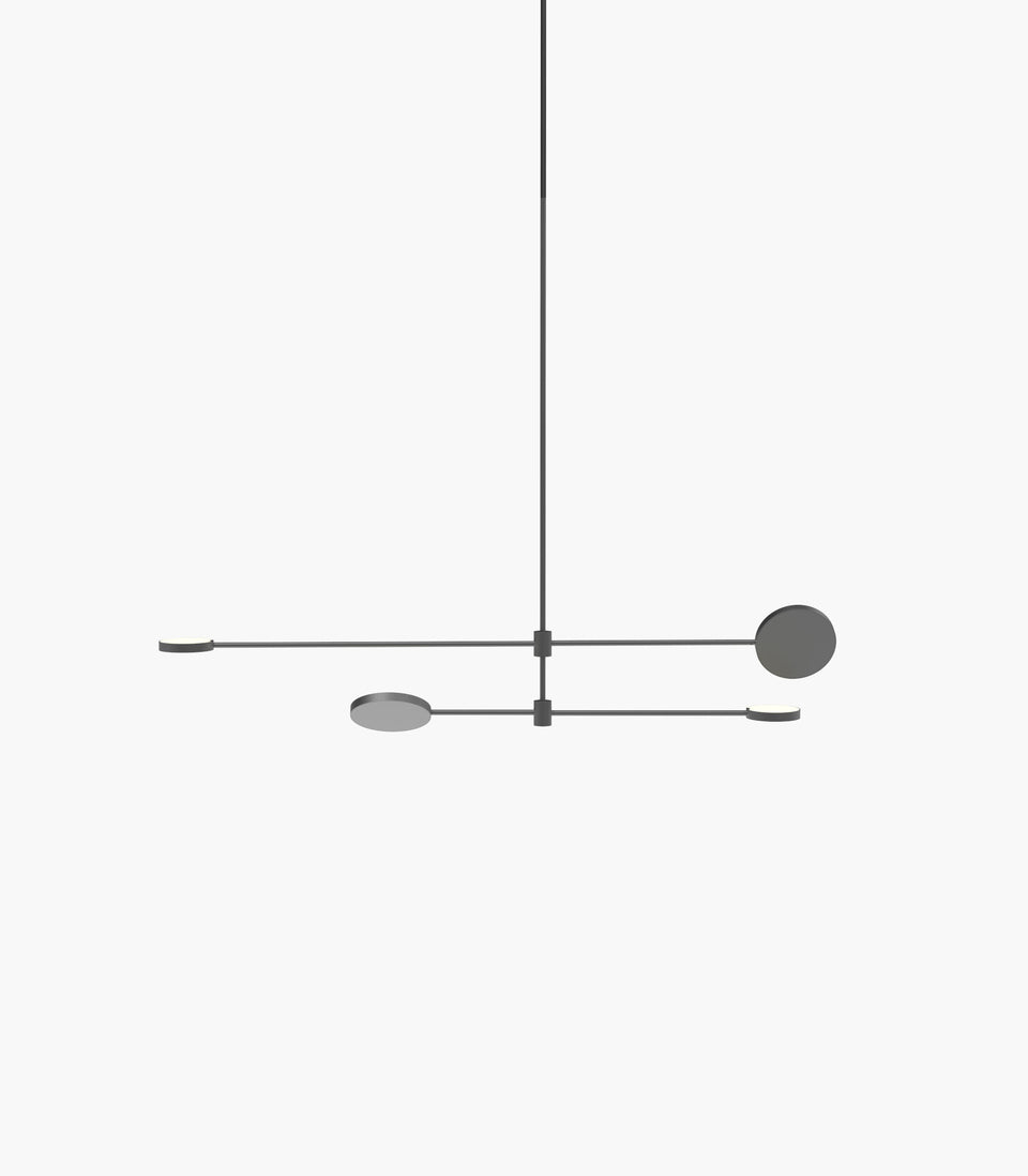 Motion S 23—06 Contemporary Light in Black Anodised