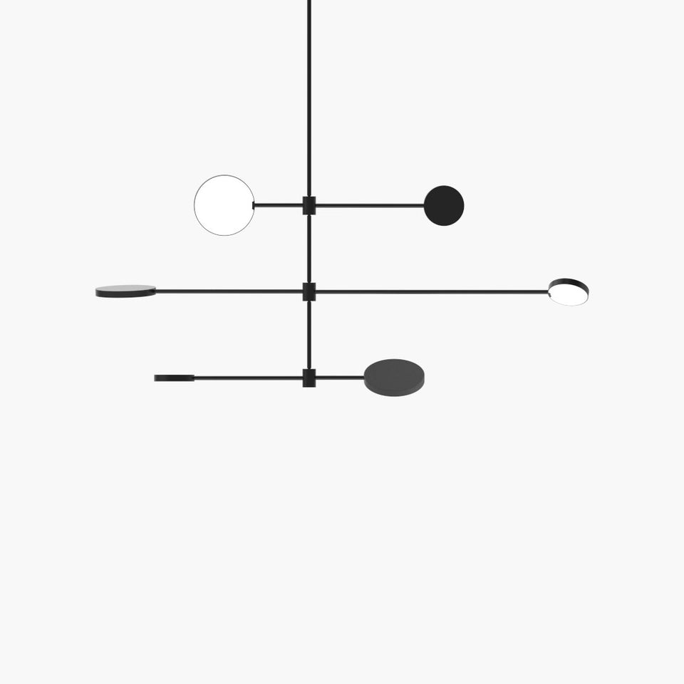 Motion S 23—08 Black Modern Light Pendant